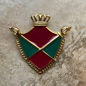 Vintage Monet Signed Brooch Pin